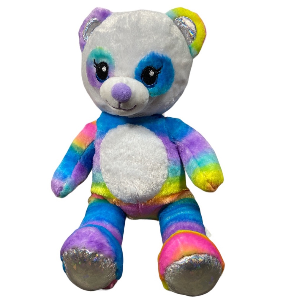 BUILD-A-BEAR WORKSHOP Rainbow Friends Panda Teddy Bear (Discontinued)